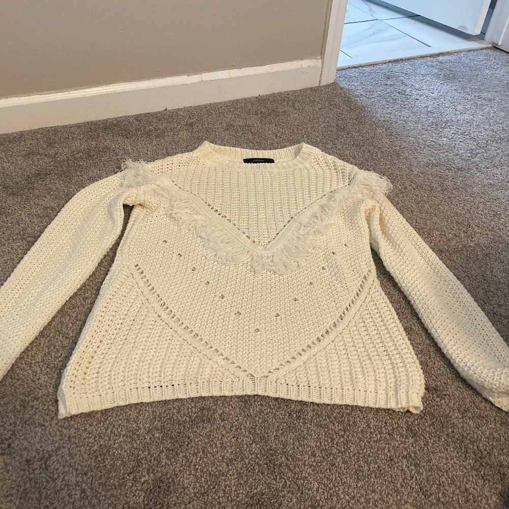 White sweater